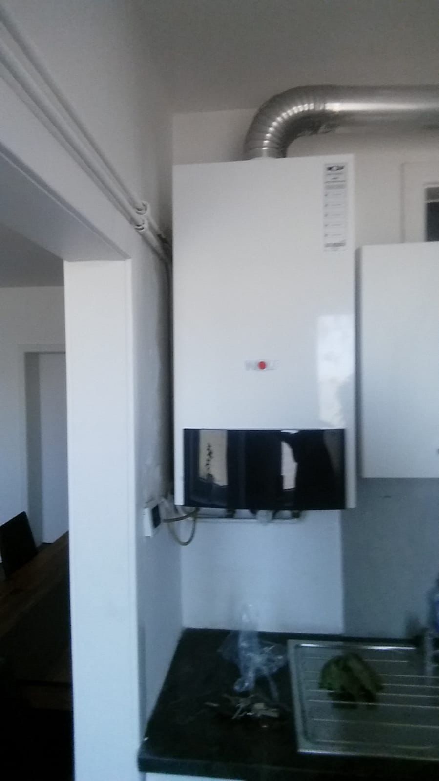 Moderne Gasbrennwertanlage